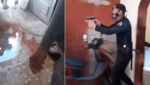 Cuba: le disparan delante de sus hijos y lo llevan detenido por haber participado de las protestas (video delicado)