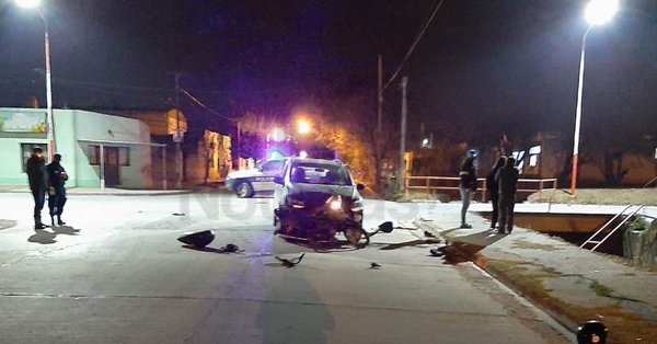 Un conductor fue imputado por atropellar a una motociclista