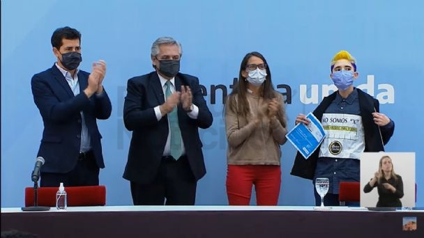 Alberto Fernández se pronunció a favor del lenguaje inclusivo: “El ideal va a ser cuando todas y todos sean todes”