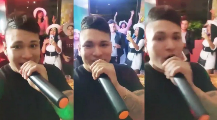 Video fuerte: estaba borracha, se sentó en una ventana, perdió el equilibrio y cayó al vacío