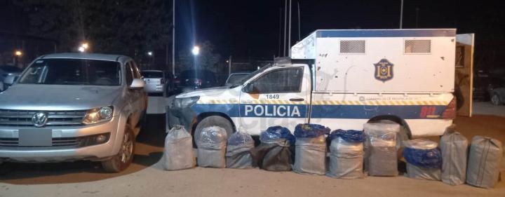 Incautaron 150 kilos de hojas de coca valuado en más de 500 mil pesos