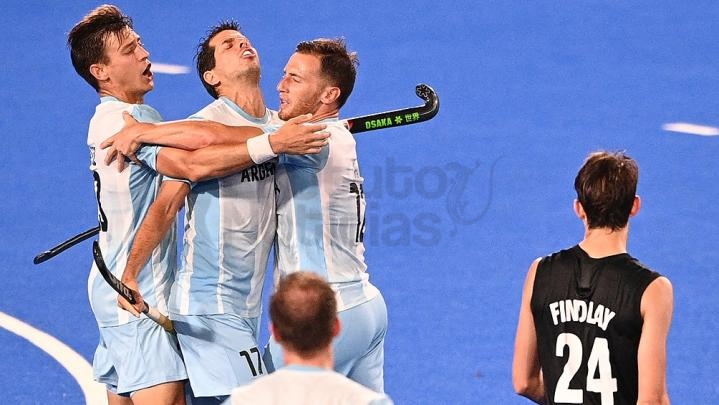 Los Leones golearon a Nueva Zelanda y avanzaron a cuartos de final en Tokio