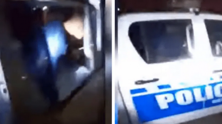 Así vecino filmó a dos policías abusando de una menor de edad en el patrullero