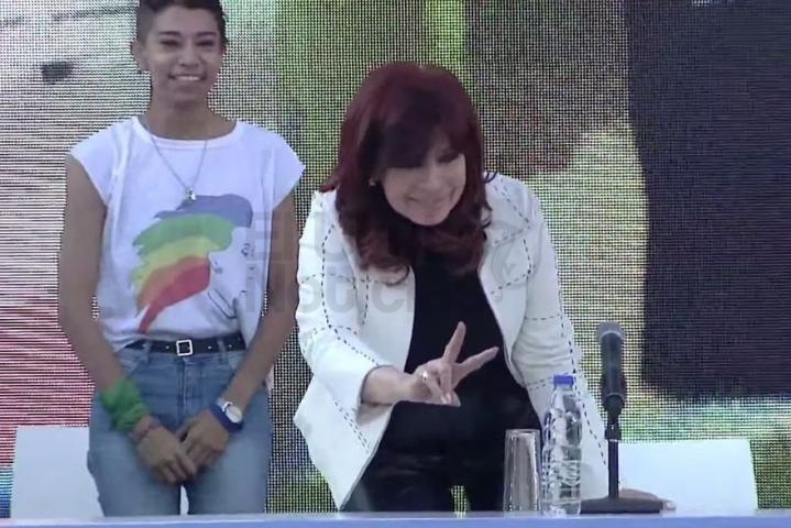 Reapareció Cristina Kirchner y les dedicó un mensaje a los empresarios