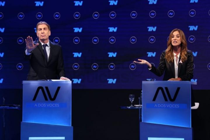 Diego Santilli y Victoria Tolosa Paz polarizaron el debate de los candidatos bonaerenses
