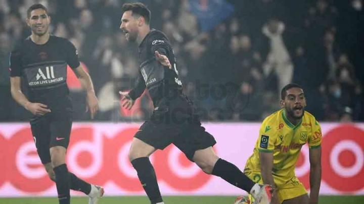 Messi rompió el maleficio y marcó por primera vez en la Ligue 1 con PSG