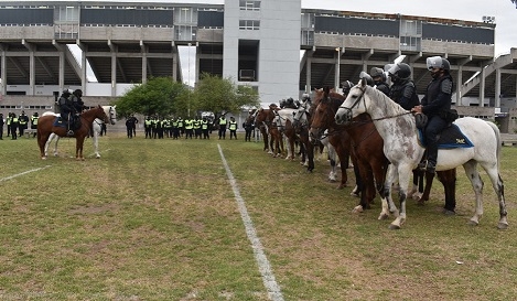 Exitoso operativo de seguridad en el clásico por el Torneo Federal “A”