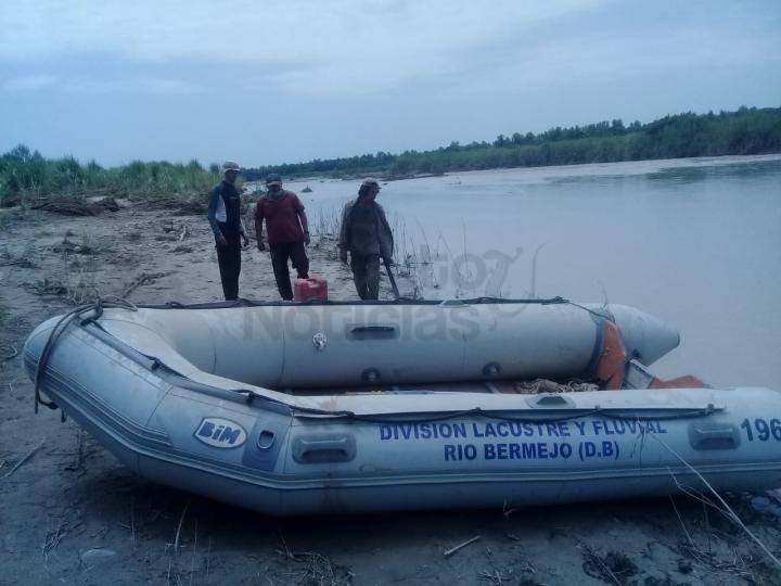Encontraron el cuerpo del pescador perdido en el Bermejo.