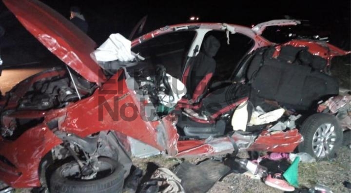 Tragico accidente en Cordoba 5 muertos