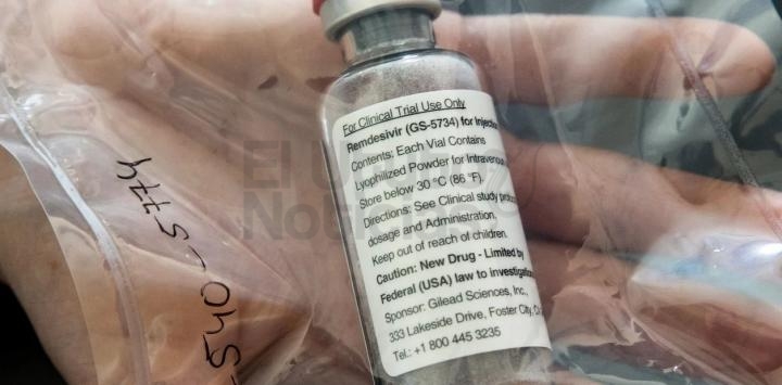 Estados Unidos compró casi todo el stock mundial de Remdesivir