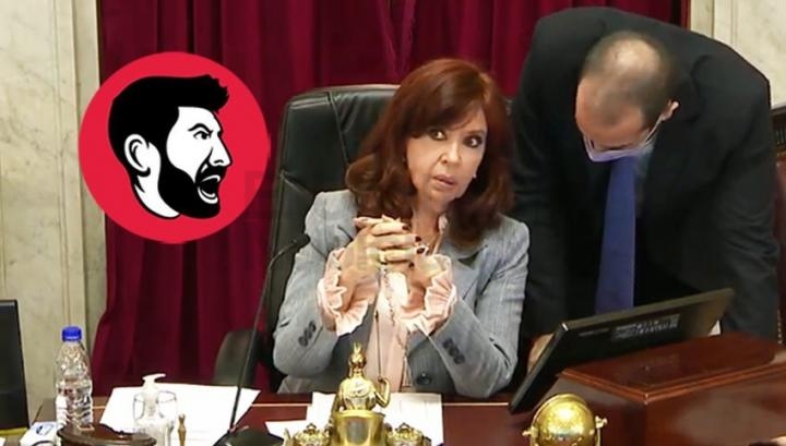 El influencer liberal Presto amenazó a CFK: