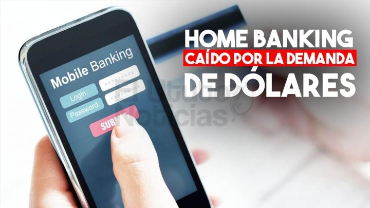 Los usuarios de Home Banking no pudieron ingresar por la demanda para comprar dólares