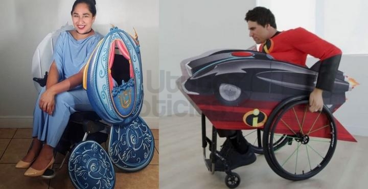 Disney por la inclusión: disfraces que se adaptan a las sillas de ruedas.
