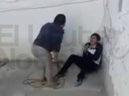 Borracho y Violento discutió con su pareja y la azotó con un cable