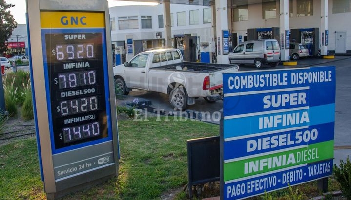 El litro de nafta cuesta 5 pesos más en Salta, donde el consumo cayó un 35%