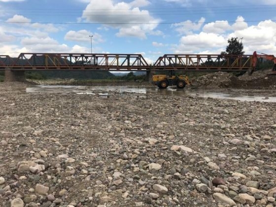 Encauzamiento y Limpieza en ríos y arroyos de Vaqueros