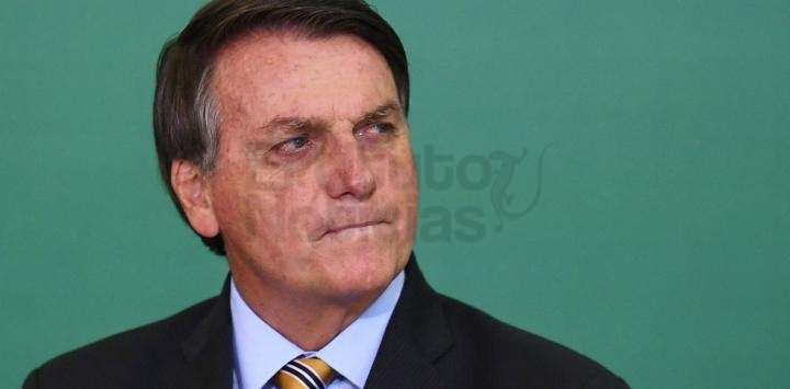 El Presidente de Brasil Jair Bolsonaro.